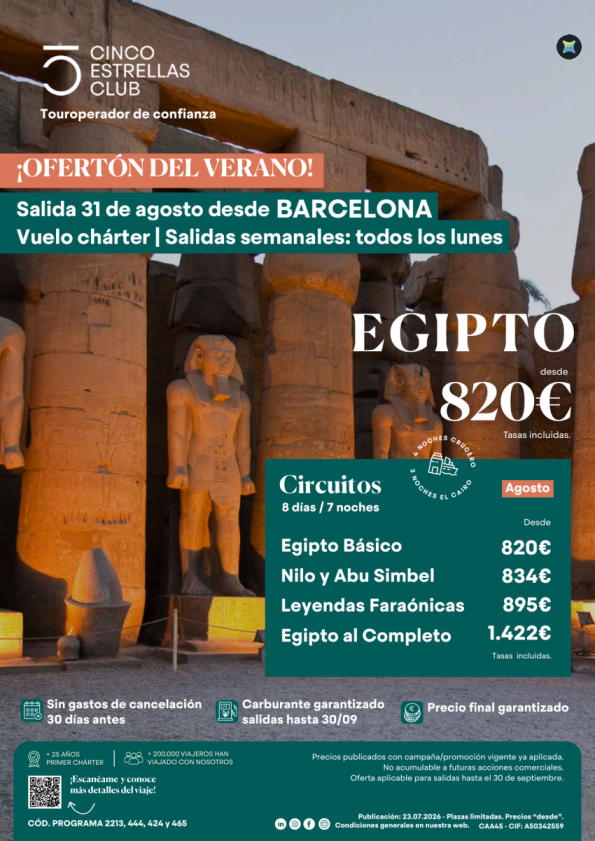 Ofertón verano \