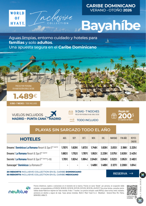 Bayahíbe sin sargazo todo el año desde 1.365 &euro; 
