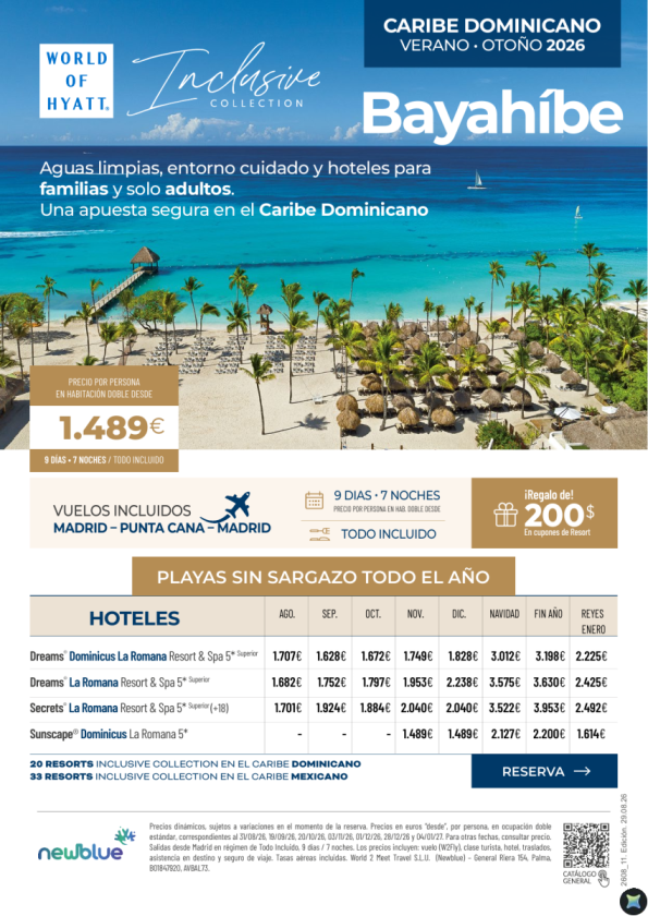 Bayahíbe sin sargazo todo el año desde 1.365 &euro; 