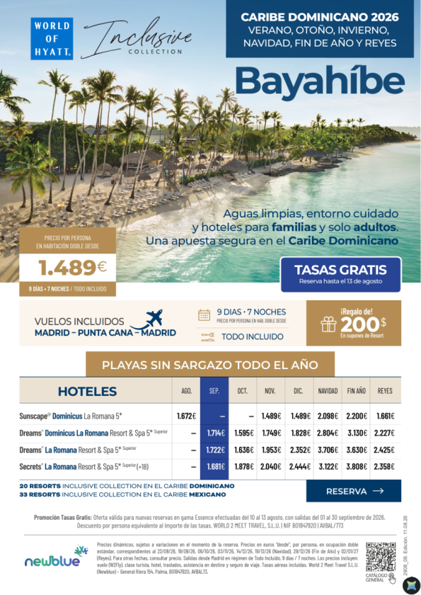 Bayahibe sin sargazo: desde 1.489 &euro; 