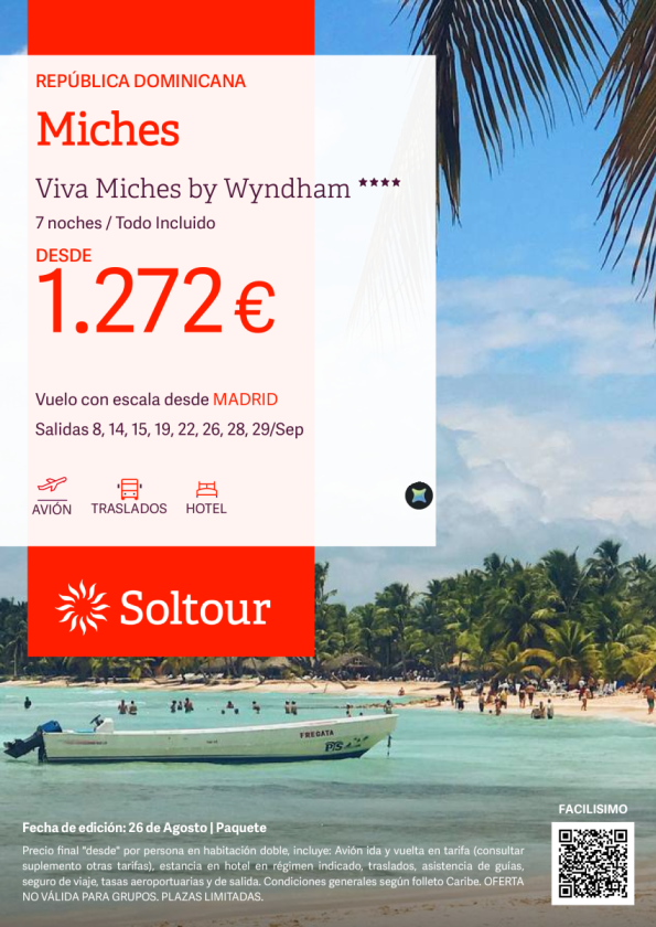 Miches República Dominicana TI -  Septeimbre desde Madrid