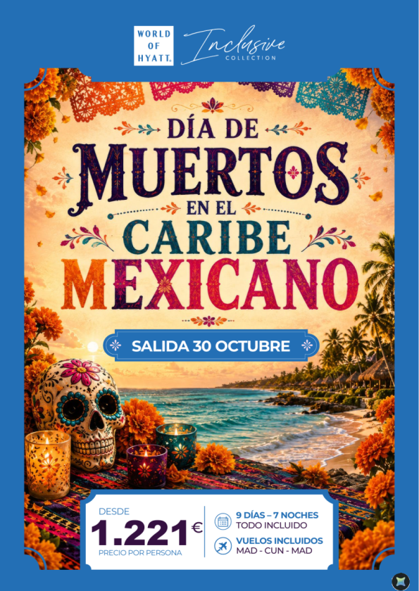 ?Vive el Día de Muertos en el Caribe Mexicano: salida 30 de octubre desde 1.221 &euro; 