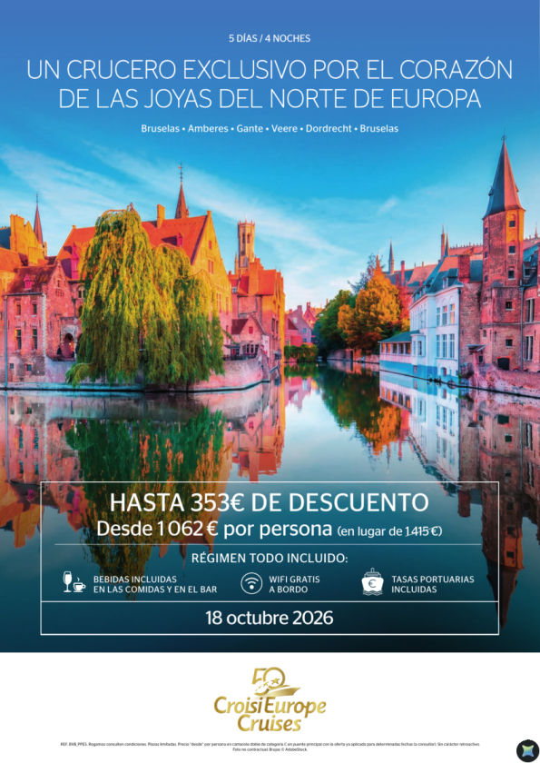 Hasta 353 &euro; DESCUENTO Crucero por el corazón de las joyas del norte de Europa 5 días - todo incluido - 18/10